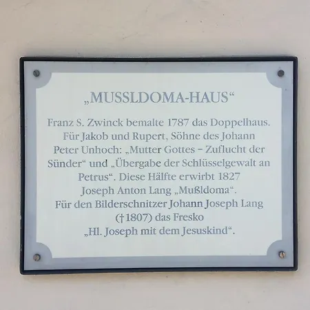 Im Lueftlmalereck, Mussldomahaus Apartment